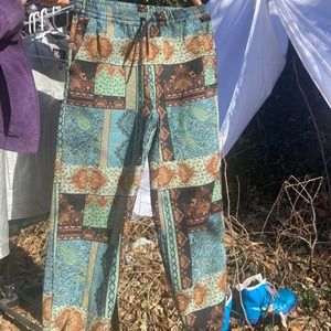 iets frans... pattern pants